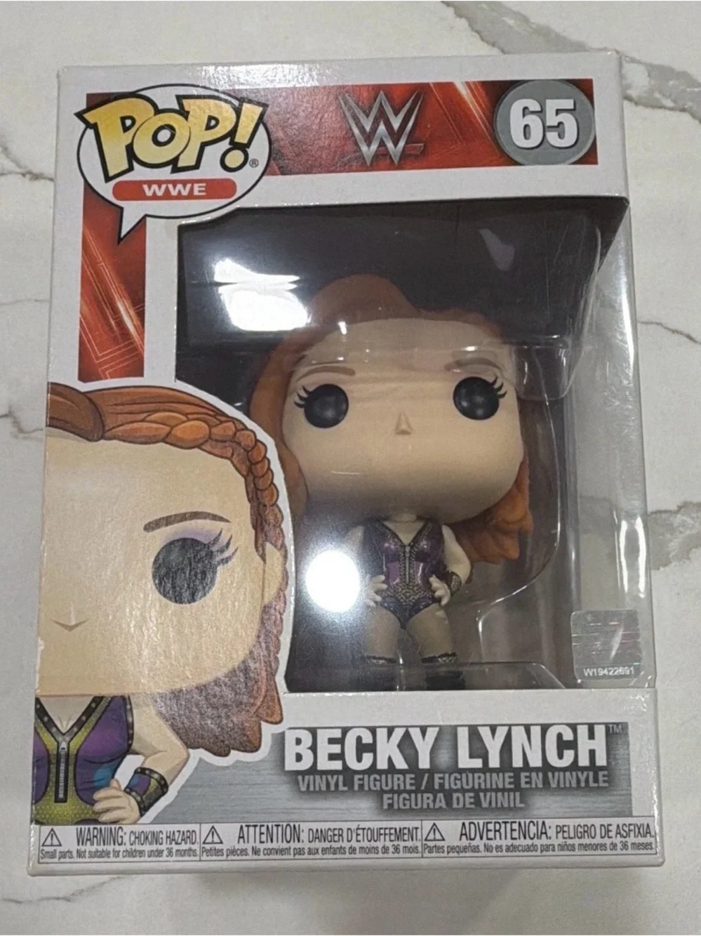 Funko Pop! WWE Becky Lynch #65 Vinyl Figure Boxed 2019 Cert W19422691 - Picture 1 of 8